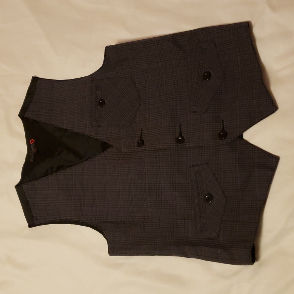 G by Guess Men's Button Up Vest Medium